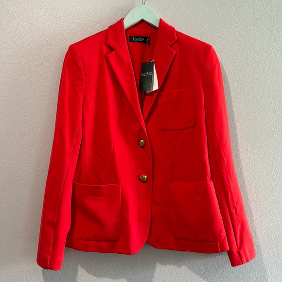 Lauren Ralph Lauren Jackets & Blazers - Lauren Ralph Lauren Red Blazer BNWT